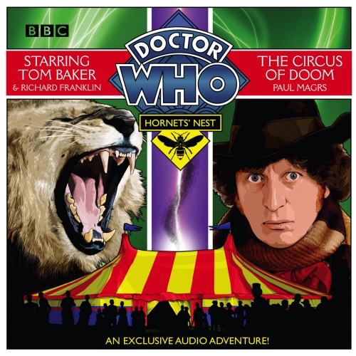 Book cover of Doctor Who Hornets' Nest 3: The Circus Of Doom by Paul Magrs