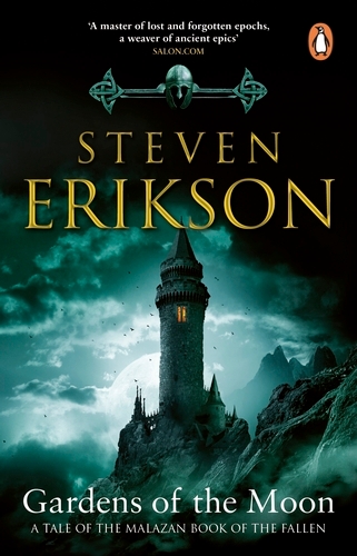 Book cover of Gardens Of The Moon by Steven Erikson