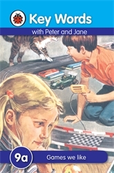 Book cover of Key Words: 9a Games we like by Ladybird, William Murray