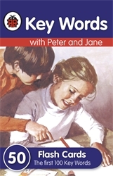 Book cover of Key Words: Flash cards by Ladybird