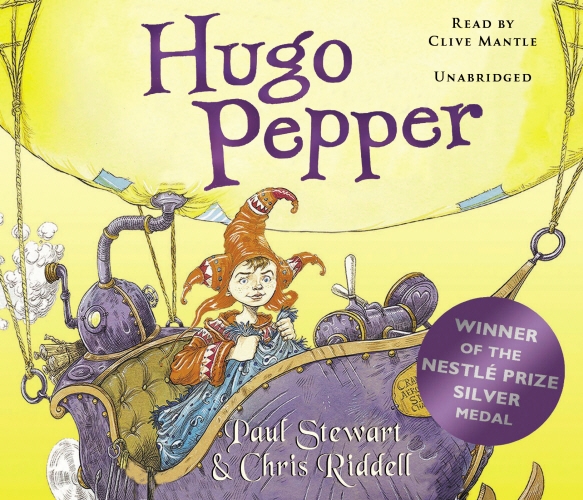 Book cover of Hugo Pepper by Chris Riddell, Paul Stewart