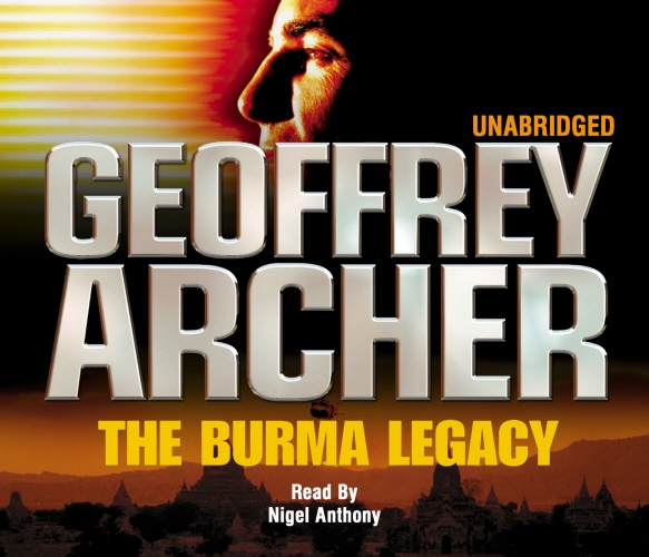 Book cover of The Burma Legacy by Geoffrey Archer