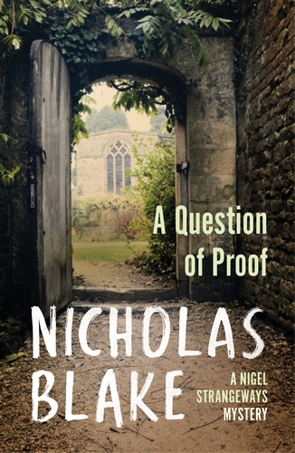 Book cover of A Question of Proof by Nicholas Blake