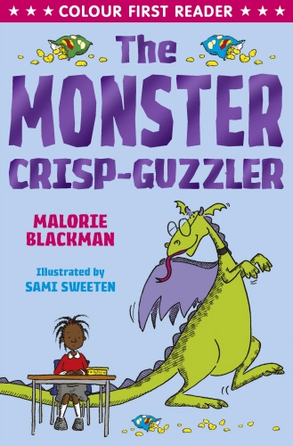 Book cover of The Monster Crisp-Guzzler by Malorie Blackman