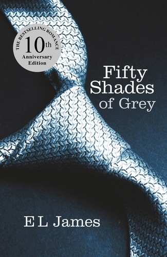 Book cover of Fifty Shades of Grey by E L James