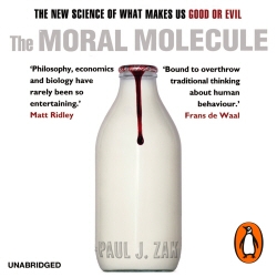 Book cover of The Moral Molecule by Paul J. Zak