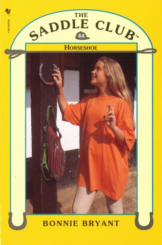 Book cover of Saddle Club 44 - Horse Shoe by Bonnie Bryant