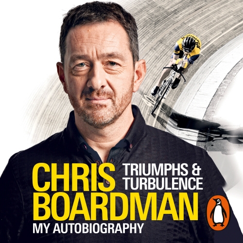 Book cover of Triumphs and Turbulence by Chris Boardman