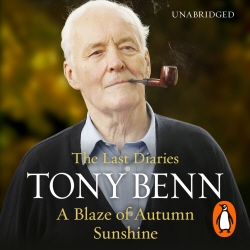 Book cover of A Blaze of Autumn Sunshine by Tony Benn