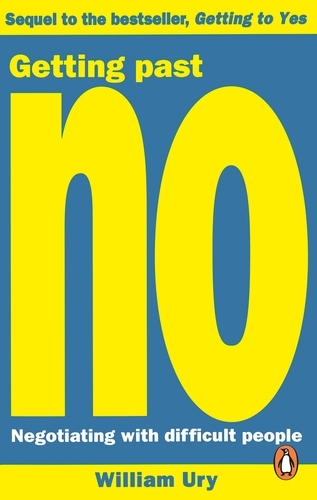 Book cover of Getting Past No by Roger Fisher, William Ury