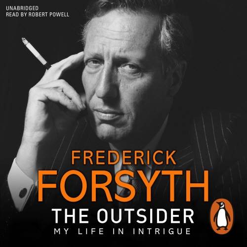 Book cover of The Outsider by Frederick Forsyth