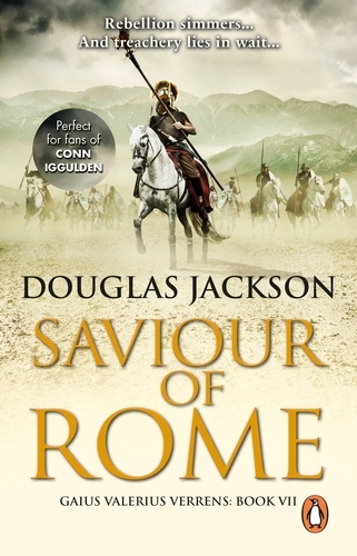 Book cover of Saviour of Rome by Douglas Jackson