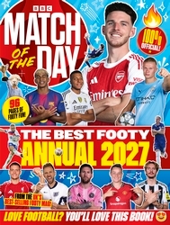Book cover of Match of the Day Annual 2027 by Match of the Day Magazine