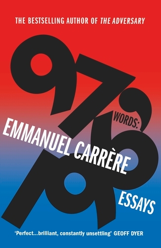 Book cover of 97,196 Words by Emmanuel Carrère