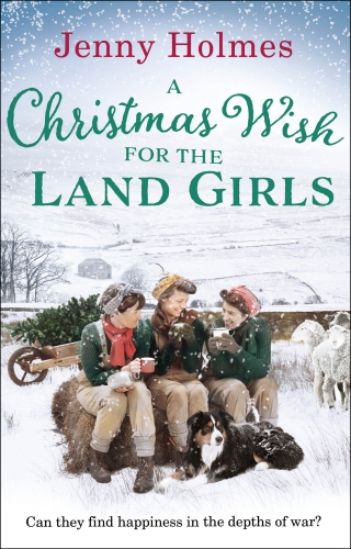 Book cover of A Christmas Wish for the Land Girls by Jenny Holmes