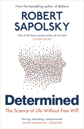 Book cover of Determined by Robert M Sapolsky