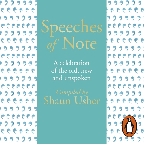Book cover of Speeches of Note by Shaun Usher