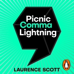 Book cover of Picnic Comma Lightning by Laurence Scott