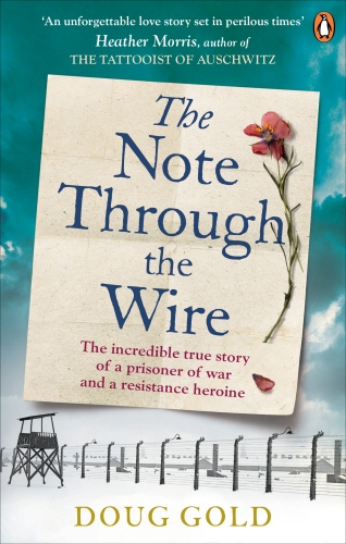 Book cover of The Note Through The Wire by Doug Gold