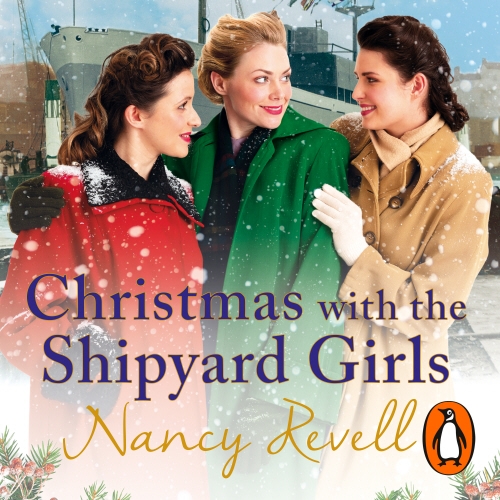 Book cover of Christmas with the Shipyard Girls by Nancy Revell