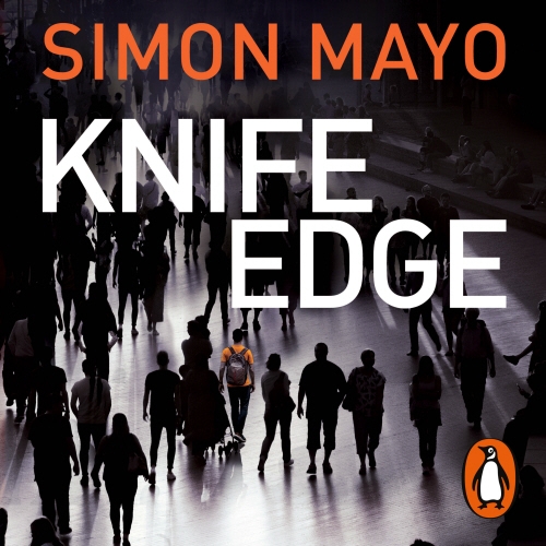 Book cover of Knife Edge by Simon Mayo
