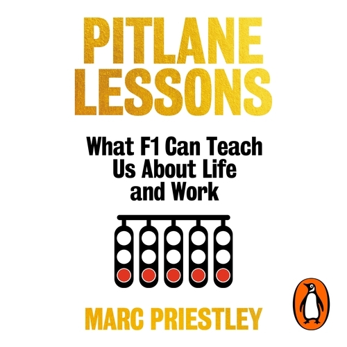 Book cover of Pitlane Lessons by Marc Priestley