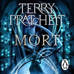 Book cover of Mort by Terry Pratchett