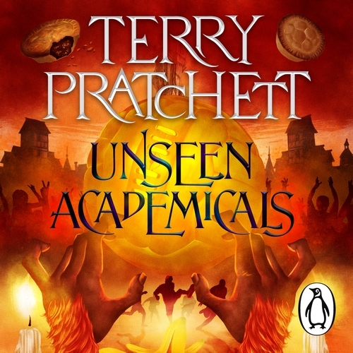 Book cover of Unseen Academicals by Terry Pratchett