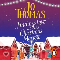 Book cover of Finding Love at the Christmas Market by Jo Thomas