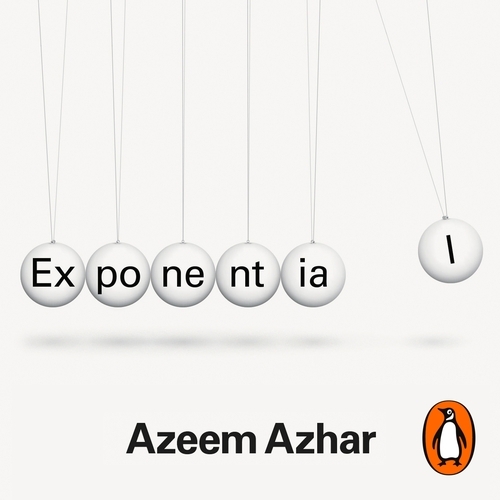 Book cover of Exponential by Azeem Azhar