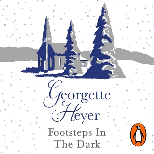 Book cover of Footsteps in the Dark by Georgette Heyer
