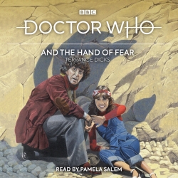 Book cover of Doctor Who and the Hand of Fear by Terrance Dicks