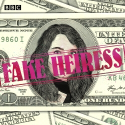 Book cover of Fake Heiress: The Anna Delvey scandal by Vicky Baker, Chloe Moss