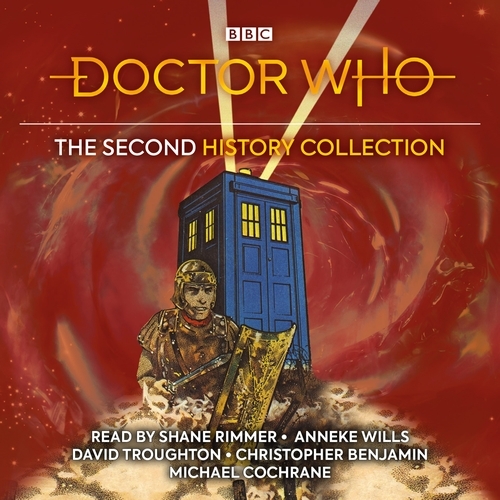 Book cover of Doctor Who: The Second History Collection by Donald Cotton, Gerry Davis, Malcolm Hulke, Terrance Dicks, Terence Dudley