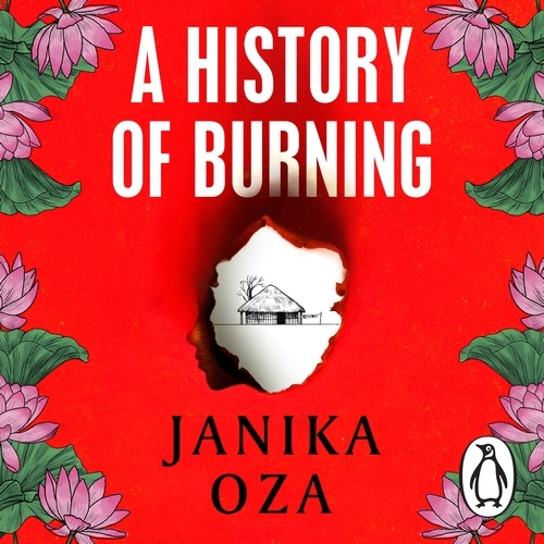 Book cover of A History of Burning by Janika Oza