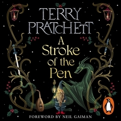 Book cover of A Stroke of the Pen by Terry Pratchett