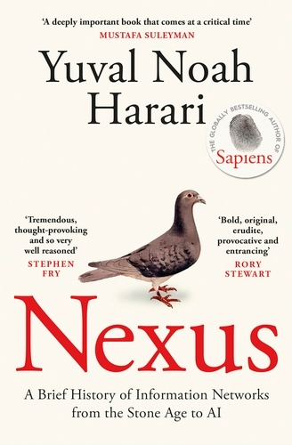 Book cover of Nexus by Yuval Noah Harari