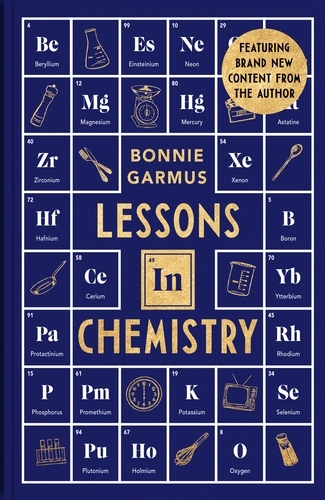 Book cover of Lessons in Chemistry by Bonnie Garmus