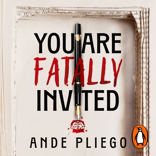 Book cover of You Are Fatally Invited by Ande Pliego