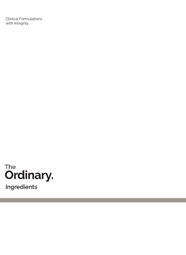 Book cover of The Ordinary by The Ordinary