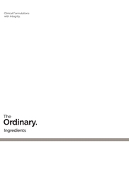 Book cover of The Ordinary by The Ordinary