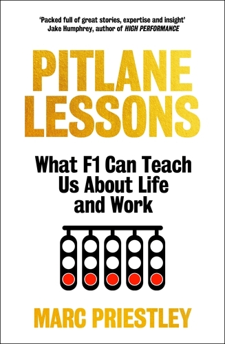 Book cover of Pitlane Lessons by Marc 'Elvis' Priestley