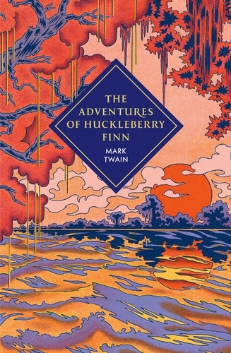 Book cover of The Adventures of Huckleberry Finn by Mark Twain