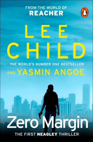 Book cover of ZERO MARGIN by Lee Child, Yasmin Angoe