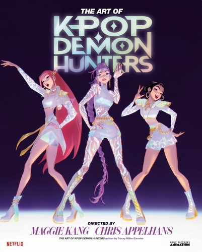 Book cover of The Art of KPop Demon Hunters by Random House Worlds, Tracey Miller-Zarneke