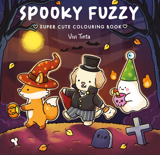 Book cover of Spooky Fuzzy by Vivi Tinta