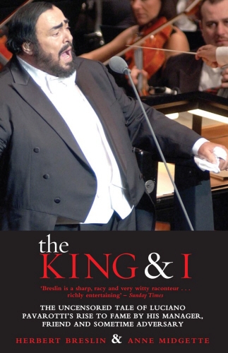 Book cover of The King and I by Herbert Breslin, Anne Midgette