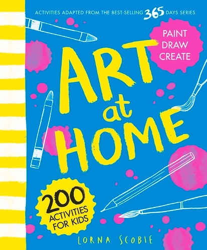 Book cover of Art at Home by Lorna Scobie