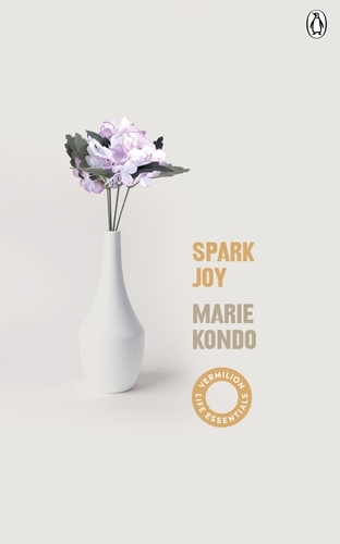 Book cover of Spark Joy by Marie Kondo