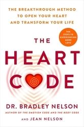 Book cover of The Heart Code by Bradley Nelson